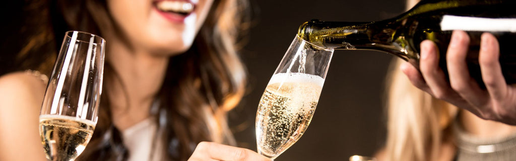 Celebrating with Champagne