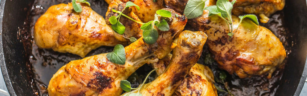 Baked Chicken Wings with Worcestershire Sauce