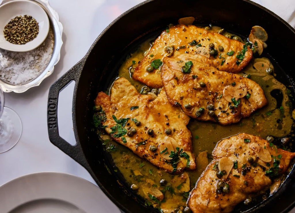 Chicken Piccata Recipe + Perfect Wine Pairings