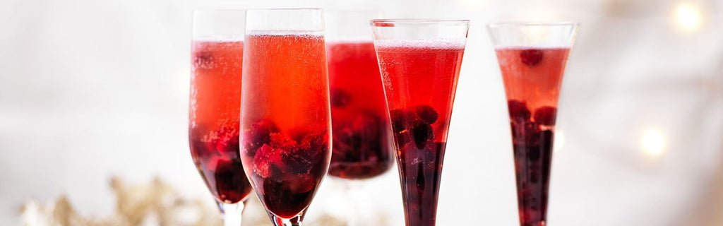 Cranberry Kir Royale