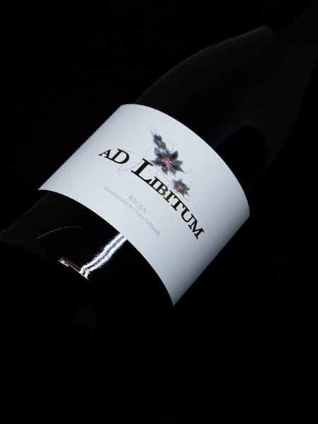 AD Libitum Maturana Tinta Rioja 2019 Red Wine Front Label Details