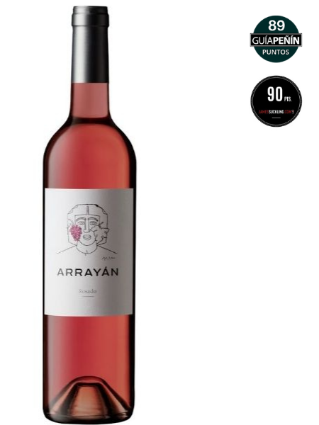 Bottle of Arrayan Rose Wine Organic 2020