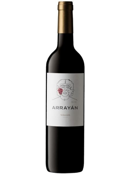 Bottle of Arrayan Seleccion Merlot Organic 2018 Red Wine