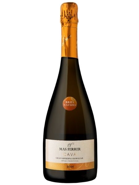 Bottle of Cava El Mas Ferrer GR Familia Sparkling Wine 2016