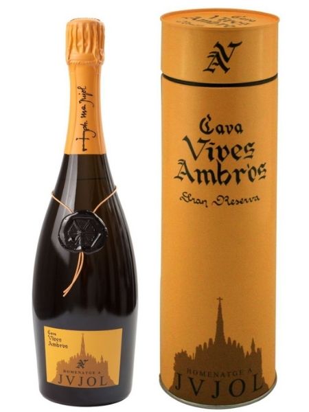Cava Gran Reserva Jujol Brut Nature Sparkling Wine and its Packaging