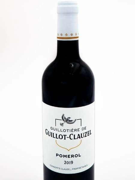 Front Label of Chateau la Guillotiere Clauzel 2019 Red Wine