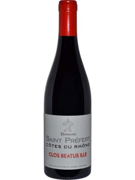 Bottle of Clos Beatus Ille Organic 2020 Red Wine