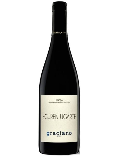 Bottle of Eguren Ugarte Graciano 2016 Red Wine