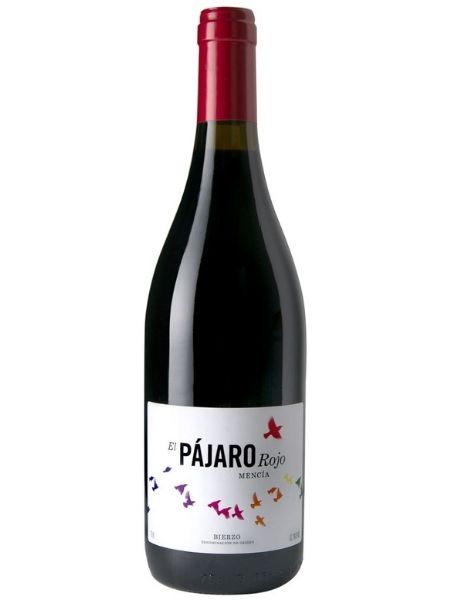 Bottle of El Pájaro Rojo Mencía 2019 Red Wine