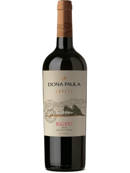 Bottle of Estate Malbec 2020 Red Wine