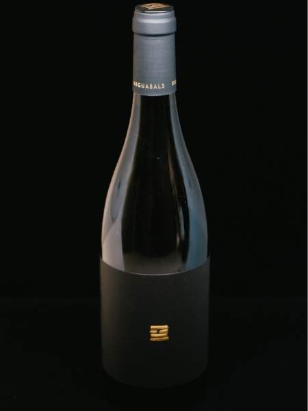 Top View of Finca Aiguasals 2017 Red Wine