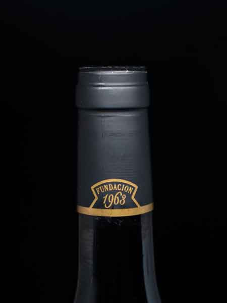 Cork of Fundación 1963 Reserva 2012 Red Wine