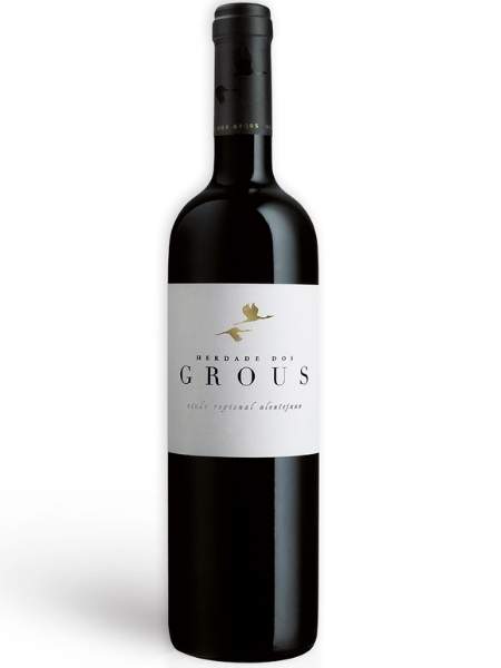 Bottle of Herdade Dos Grous 2019 Red Wine