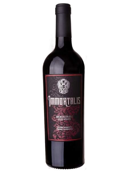 Bottle of Immortalis Monastrell 2017 Red Wine