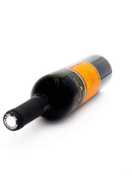Bottle Lay Down of Kahina Red Wine 2017