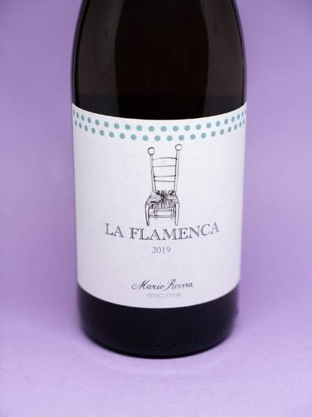 Front Label of La Flamenca 2019 White Wine
