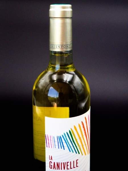 View of the Neck Yellow Bottle