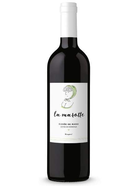 Bottle of La Marotte Cuvee de Manu 2019 Red Wine