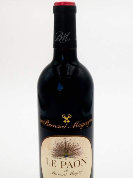 Neck of Bottle on White Background
