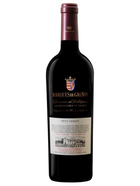 Bottle of Marques de Griñon Petit Verdot 2016 Red Wine