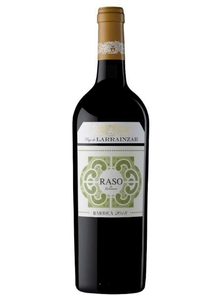 Bottle of Raso de Larrainzar Barrica 2018 Red Wine