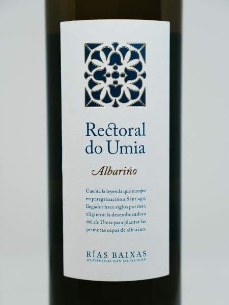 Front Label of Rectoral do Umia Albarino 2020