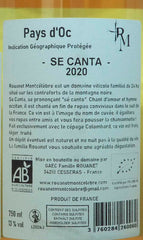 Se Canta Colombard Organic 2020 White Wine
