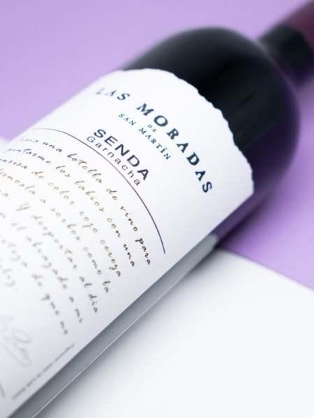 Front Label Details of Senda Garnacha Organic 2018