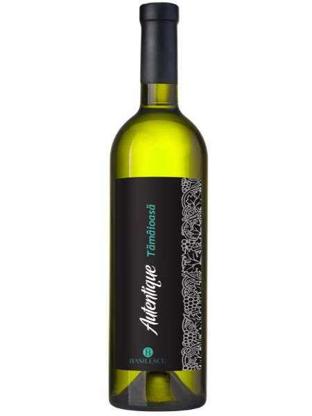 Tamaioasa Romaneasca Authentique 2022 Demisweet White Wine Bottle