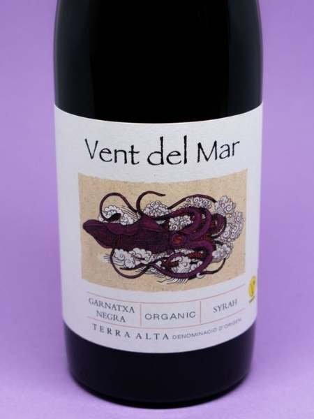 Vent del Mar Negre Organic 2018 Front Label