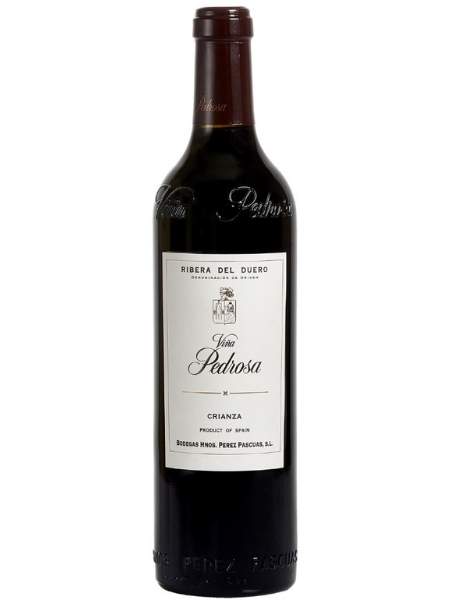 Bottle of Vina Pedrosa Crianza 2018 Red Wine