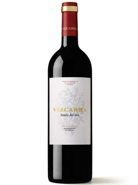 Bottle of Vizcarra Senda del Oro 2019 Red Wine