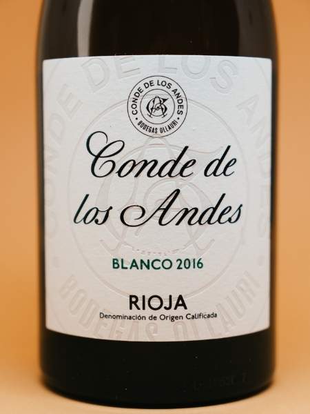 Conde de los Andes Rioja 2016 White Wine