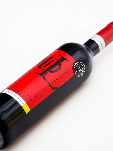 HDL Vinho Tinto Organic 2020 Red Wine Front Side Label
