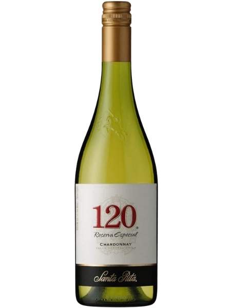 Bottle of Chilean white wine, Reserva Especial 120