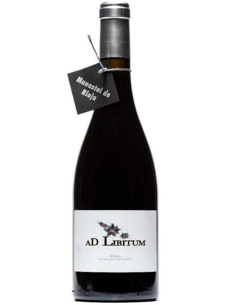Bottle of AD Libitum Maturana Tinta Rioja 2019 Red Wine