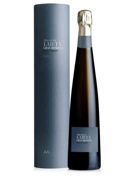 Alta Alella Laieta Gran Reserva Organic 2017 Sparkling Wine with its Gift Packaging