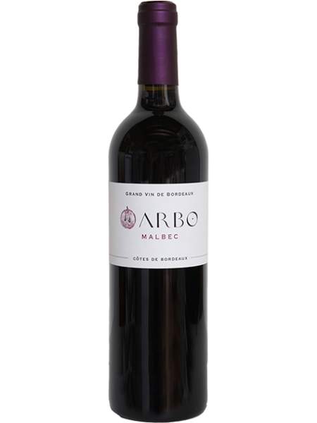 Bottle of Arbo Malbec Red Wine, 2019 Bordeaux