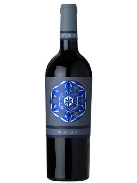 Bottle of Blau Red Wine 2019
