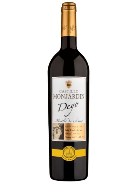 Bottle of Castillo de Monjardin Deyo Merlot de Autor 2017 Red Wine