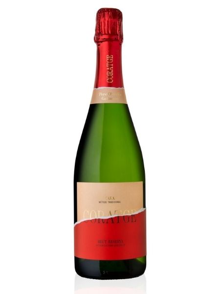Cava Coratge Brut Reserva Organic Sparkling Wine