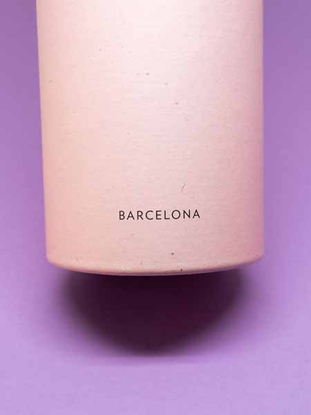 Cava Laieta Rose Gran Reserva Organic 2017 Sparkling Wine Packaging Barcelona
