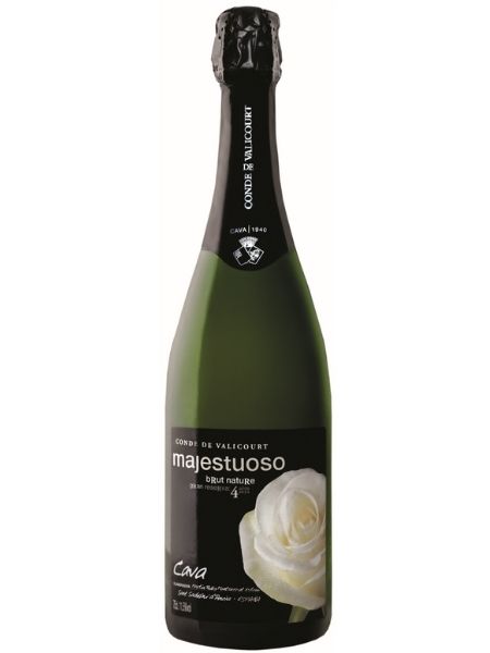 Cava Majestuoso Brut Nature Gran Reserva 2017 Sparkling Wine