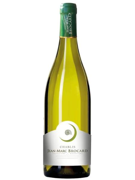 Bottle of Chablis Chardonnay Jean-Marc Brocard 2020 White Wine