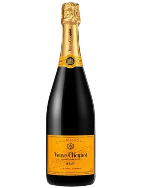 Bottle of Champagne Veuve Clicquot Sparkling Wine