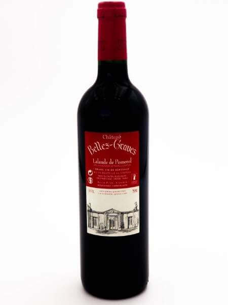 Chateau Belles Graves 2016 Red Wine Full Bottle