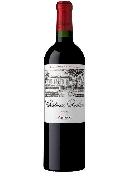 Bottle of Chateau Dalem 2017 Red Wine