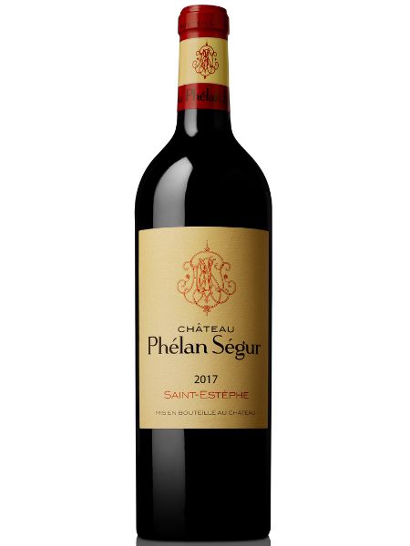 Chateau Phélan Ségur Red Wine Bottle