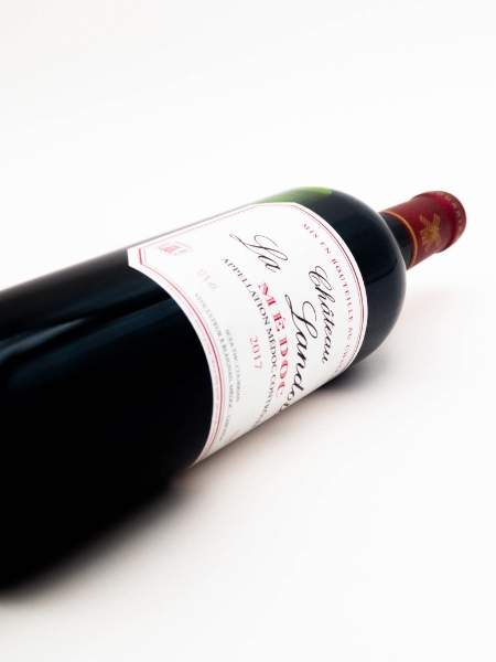Chateau la Landotte 2017 Red Wine Front Side Label