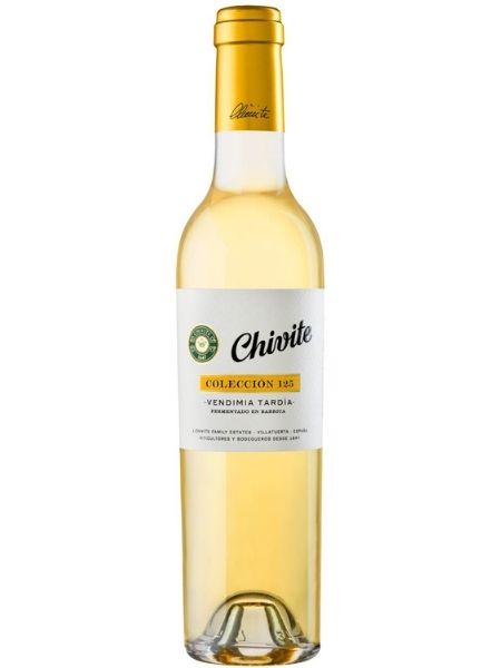 Bottle of Chivite Colección 125 Vendimia Tardia White Wine